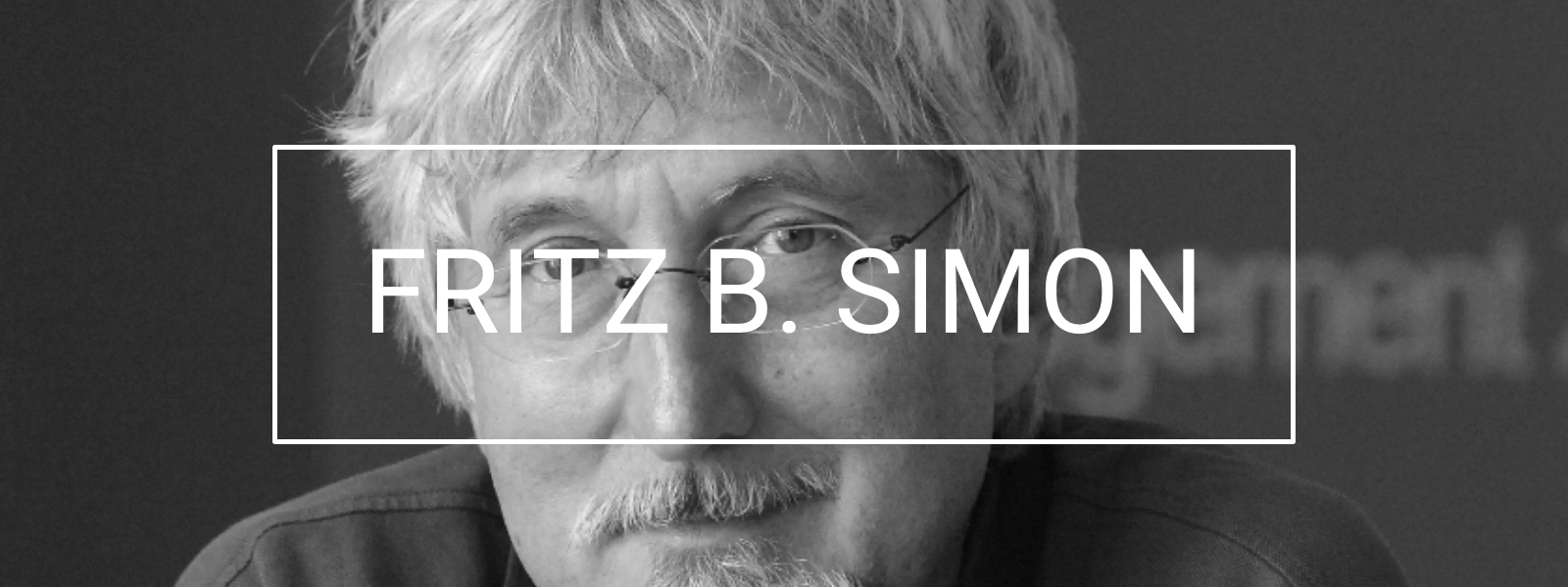 Fritz B. Simon Books